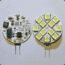 Dimmable LED Board with integrated driver.